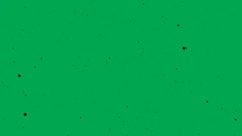 Black abstract dot noise overlay seamless loop animation on green screen. Video stock 320434058