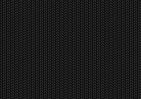 Black abstract knitted texture background Stock Illustration