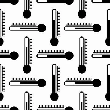Black abstract seamless pattern Stock Illustration