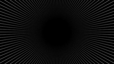 Black abstract stripes background design. Modern circular stripe pattern in.. Illustrazione stock