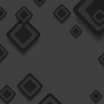 Black abstract tech squares design Black abstract tech squares geometric d... Stock Photos