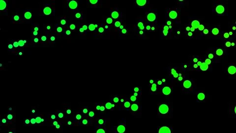 Black abstract texture background with glittery colored shiny bokeh spheres Stock Photos