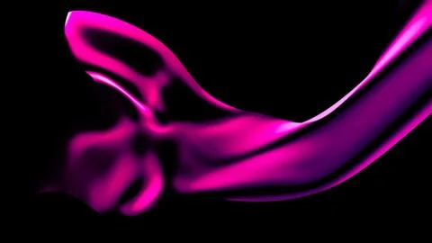 Black abstract wave background. 3d illustration, 3d rendering. Stock Illustration