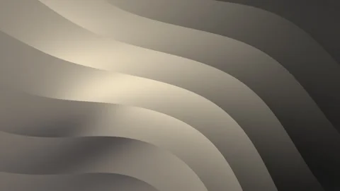 Black abstract wave layers background smooth minimal motion loop Stock Footage 333685017