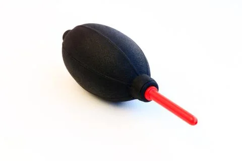Black air dust blower Stock Photos