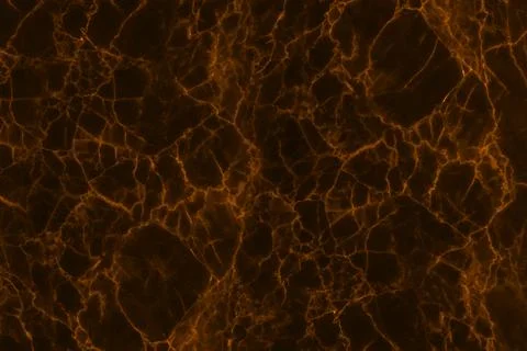 Black amd orange marble texture for background. Stock Photos