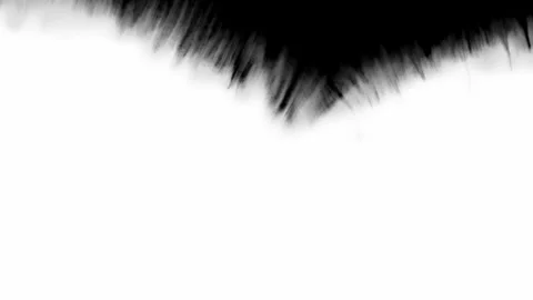 Black &amp;amp; White Ink Matte Transitions 8 Vidéo 329688038