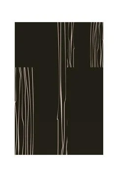 Black and Beige Wall Art Background Stock Illustration
