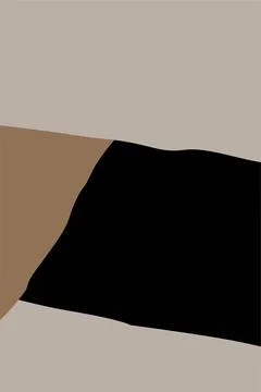 Black and Beige Wall Art Background Illustrazione stock