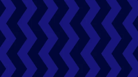 Black and blue abstract zigzag chevron pattern, seamless texture 库存影片 310047320
