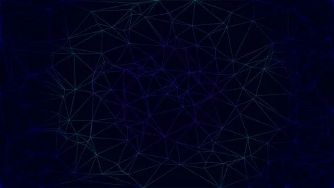 Black and blue background. Abstract business triangle texture. Low poly geo.. Stock Illustration