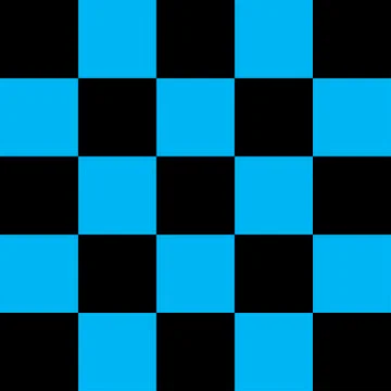 Black and blue checkered background Illustrazione stock