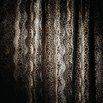 Black and brown snake skin texture material with spots 写真素材