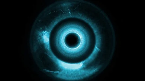 Black and dark eye effect Vidéo 91727286