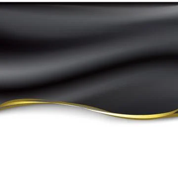 Black and gold background Stock Illustration