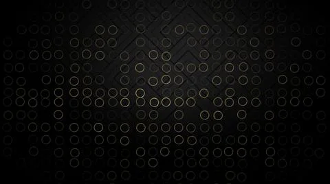 Black and gray background with loopable elements in 4k video. Stock Photos
