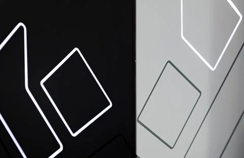 Black and gray background texture with abstract patterns Illustrazione stock