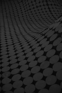 Black And Gray Dotted Surface Stock Photos
