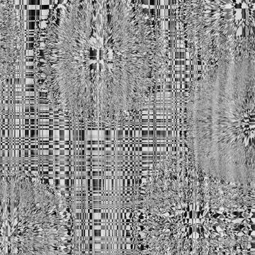 Black and gray image. Art abstract glitch textured background. Pattern Vector Stock Illustration