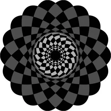 Black and grey abstract Stock Illustration