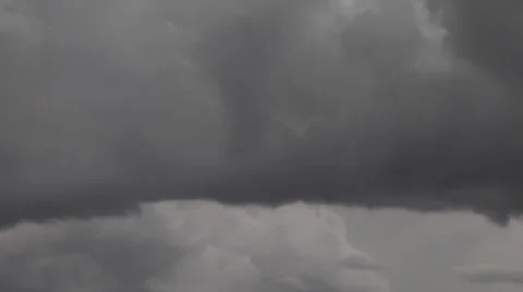 Black and Grey Storm Clouds Stock Footage 32899251