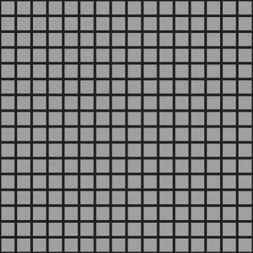 Black and grey vector square grid pattern. Seamless texture Stock Illustration