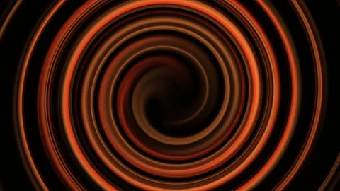 Black and orange background 4K, motion blur swirl pattern for copy space, Stock Footage 297528334