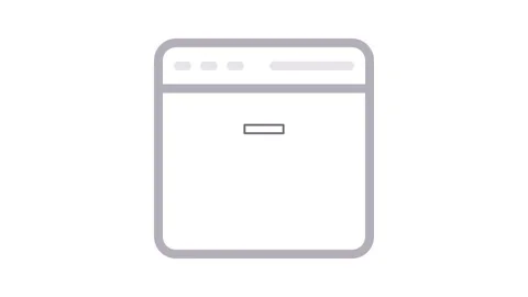 Black and orange layout depicting a computer screen, symbolizing technology.. Stock Footage 334931005