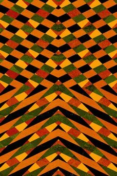 Black and orange striped pattern Textured black and orange striped arrows ... Stock Photos