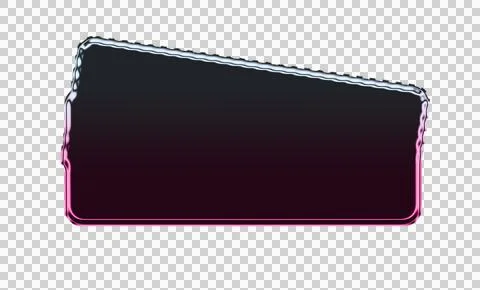 Black and pink gradient abstract background with wavy lines transparent Stock Illustration