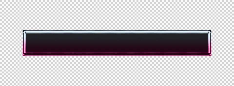 Black and pink gradient rectangular frame transparent background rectangle 스톡 일러스트