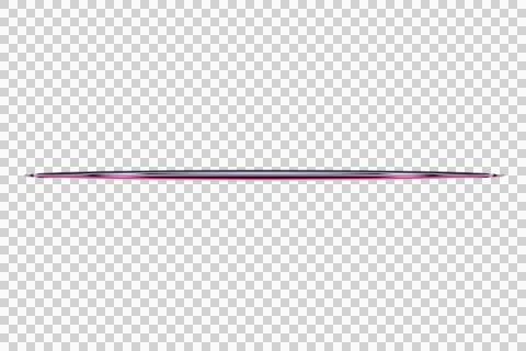 Black and pink gradient striped horizontal line transparent background Stock Illustration