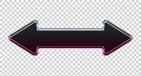 Black and pink striped ribbon bow with white center stripe transparent Stock Illustration