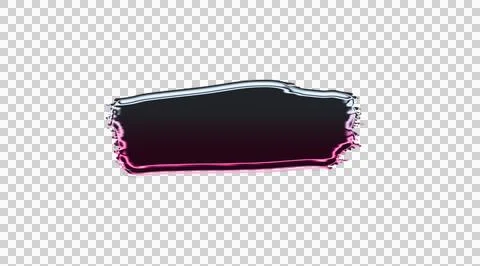 Black and purple gradient background with abstract wavy lines transparent Stockillustratie