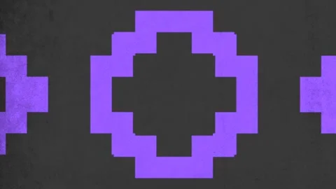 Black and purple square grid pattern background for website or app Stock Footage 315104119