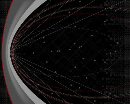 Black and red abstract background composition Stock Illustration