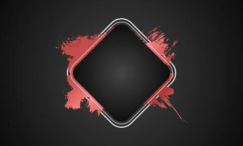 Black and red abstract background Stock Illustration
