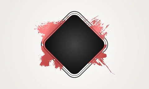 Black and red abstract background Stock Illustration