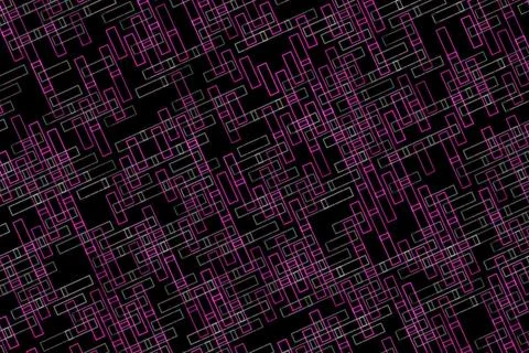 Black and red abstract circuit board pattern background 库存插图