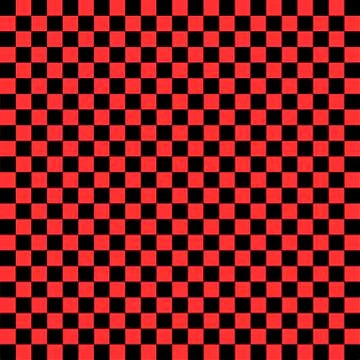 Black and red checkered background Stock Illustration