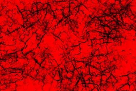 Black and red cracked texture creating dramatic abstract background Stock Illustration