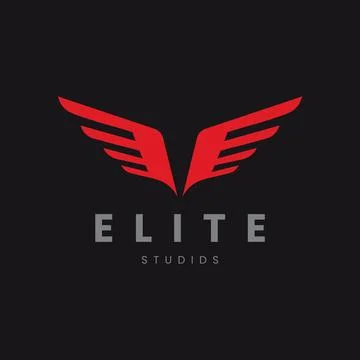 Black and red eagle logo, symbol, emblem.Eagle logo vector.American Eagle a.. Illustrazione stock