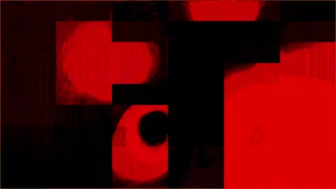 Black and red glitch loop animation. Stock Footage 246496659