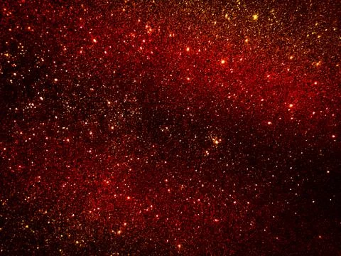 Black and red gradient Galaxy glitter texture background Stock Photos
