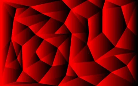 Black and red gradient polygonal vector illustration イラスト素材