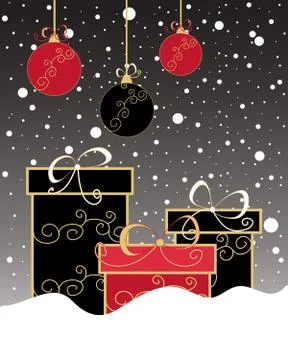 Black and red Stock Illustration