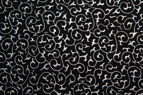 Black and silver leather texture Foto stock