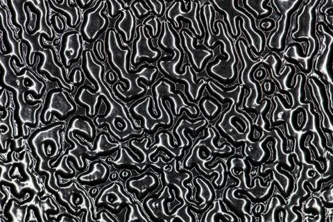 Black and silver surface background Stock Photos