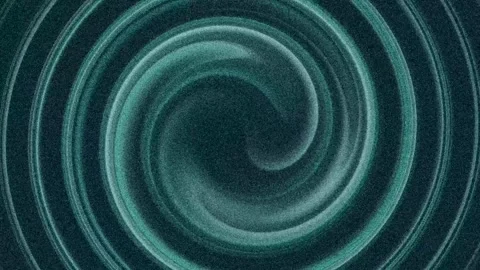Black and turquoise grainy gradient abstract noise background design 4K seamless Stock Footage 297869501