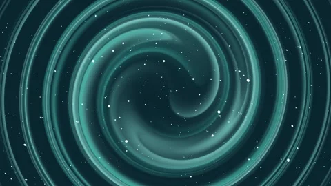 Black and turquoise space background with luxury white particle light streaks, Video stock 297869224